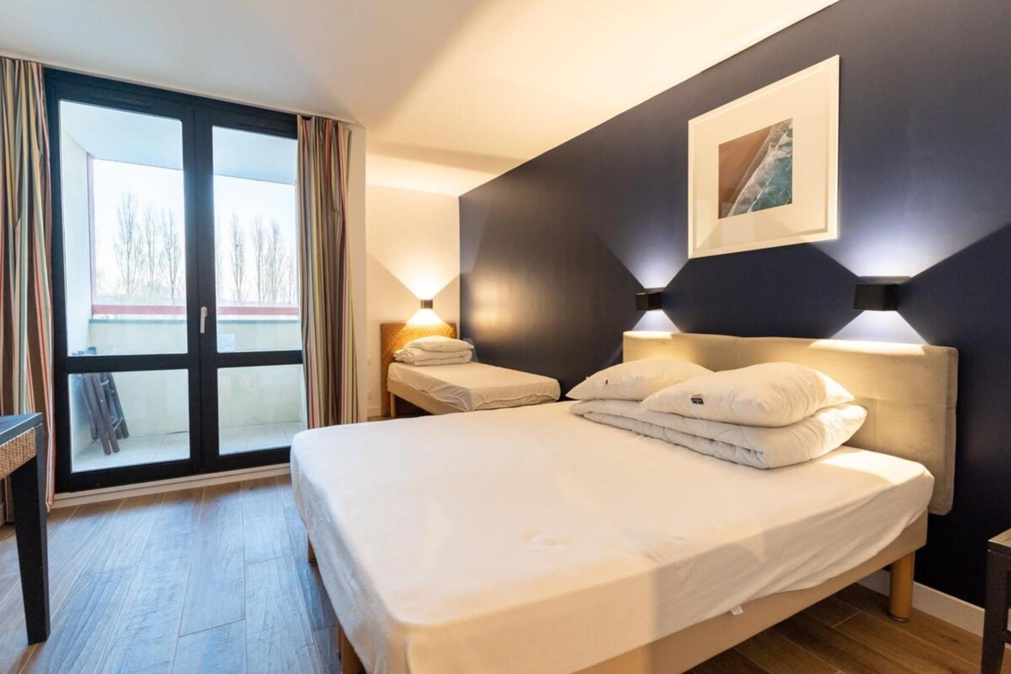 Renovated Flat For 5 P With Swimming Pool Tennis Court And Car Park 232 Le Touquet Exterior foto